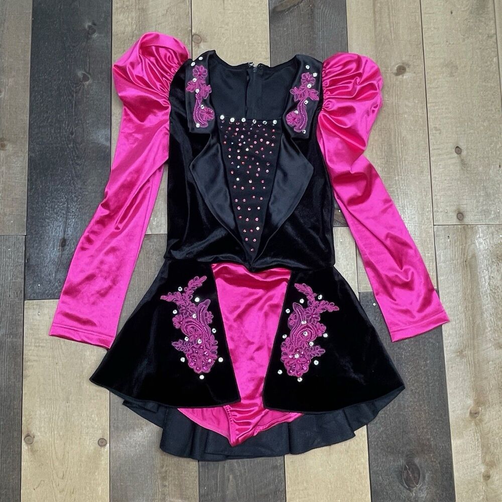 Revolution Dancewear Girls' Size XLC CRAZY IN LOVE Costume #RC21009
